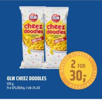 Coop Obs Olw cheez doodles tilbud