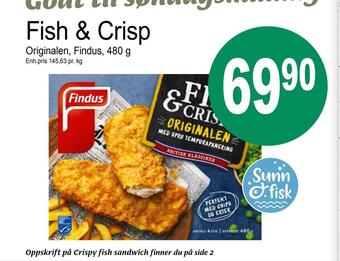Joker Fish & crisp tilbud