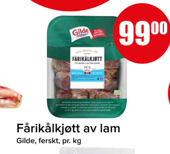 Spar Fårikålkjøtt av lam tilbud