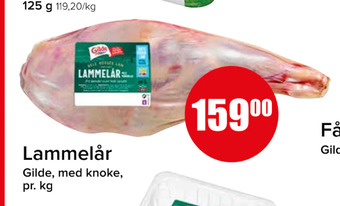 Spar Lammelår tilbud