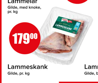 Spar Lammeskank tilbud