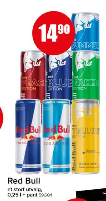 Spar Red bull tilbud