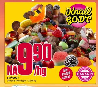 Europris Smågodt tilbud