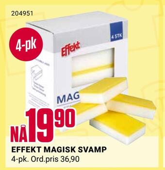 Europris Effekt magisk svamp tilbud