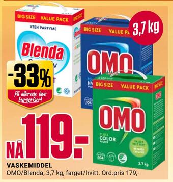 Europris Vaskemiddel tilbud