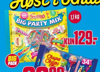 Europris Swizzels big party mix tilbud