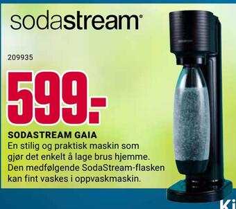 Europris Sodastream gaia tilbud