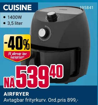 Europris Airfryer tilbud