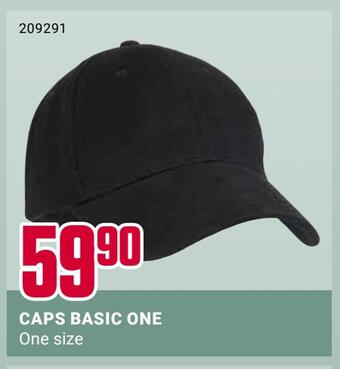 Europris Caps basic one tilbud