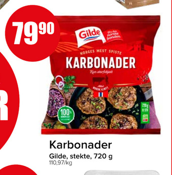 Spar Karbonader tilbud