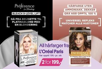 VITA All hårfarger fra l'oréal paris tilbud