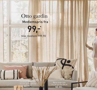 Kid Interiør Otto gardin tilbud
