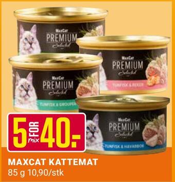 Europris Maxcat kattemat tilbud