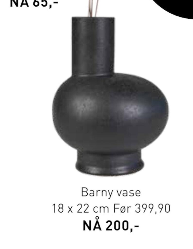 Kid Interiør Barny vase 18 x 22 cm tilbud