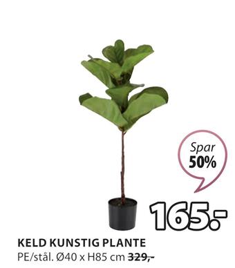 JYSK Keld kunstig plante tilbud