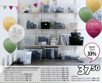 JYSK Smartstore classic oppbevaringsboks tilbud