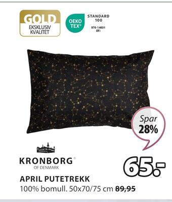 JYSK April putetrekk tilbud