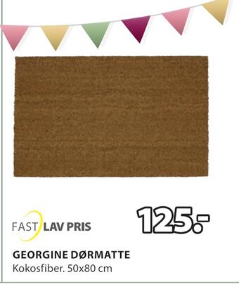 JYSK Georgine dørmatte tilbud
