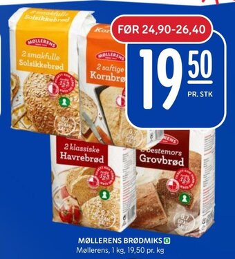 Rema 1000 MØLLERENS BRØDMIKS tilbud