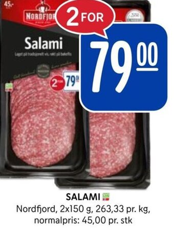 Rema 1000 SALAMI Nordfjord tilbud