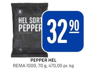 Rema 1000 PEPPER HEL tilbud