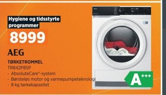 POWER AEG TØRKETROMMEL TR842P85P tilbud