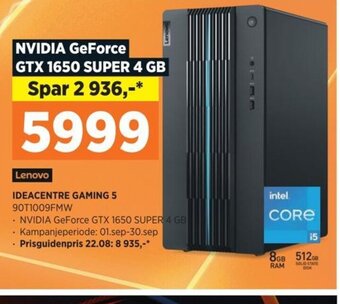 POWER Lenovo IDEACENTRE GAMING 5 tilbud