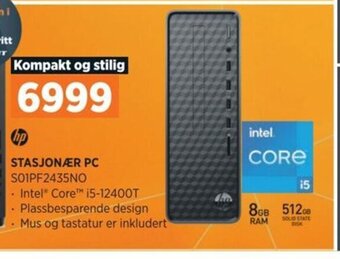 POWER HP STASJONÆR PC S01PF2435NO tilbud