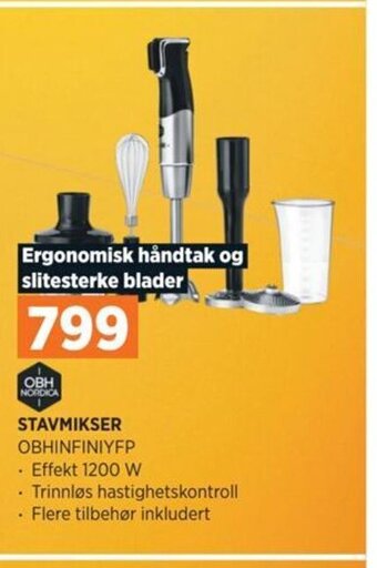 POWER STAVMIKSER OBHINFINIYFP tilbud