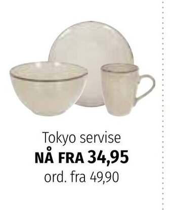 Nille Tokyo servise tilbud