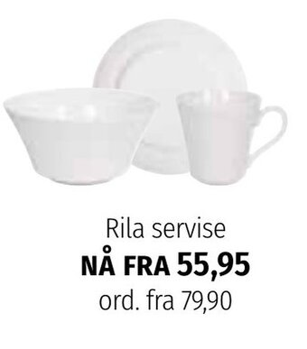 Nille Rila servise tilbud
