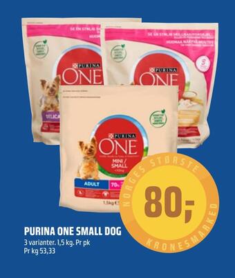 Coop Obs Purina one small dog tilbud