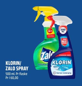 Klorin/ zalo spray