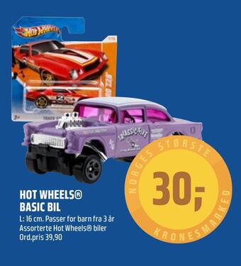 Coop Obs Hot wheels basic bil tilbud