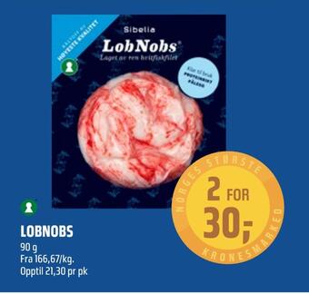 Coop Obs Lobnobs tilbud