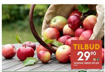 Coop Mega Norske røde epler tilbud