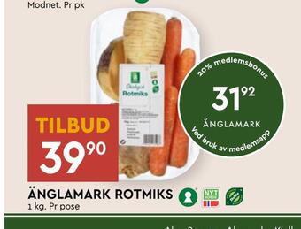 Coop Mega Änglamark rotmiks tilbud