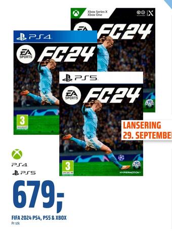 Fifa 2024 ps4, ps5 & xbox