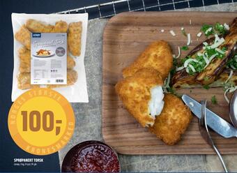 Coop Obs Sprøpanert torsk tilbud