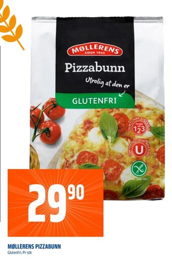 Coop Obs Møllerens pizzabunn tilbud