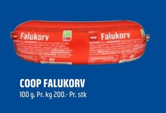 Coop Obs Coop falukorv tilbud