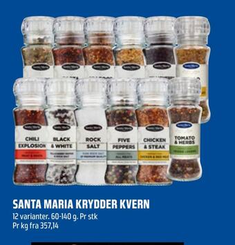 Coop Obs Santa maria krydder kvern tilbud