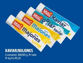 Coop Obs Kaviar/majones tilbud