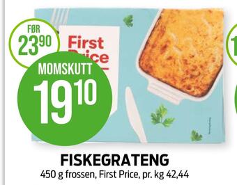 Kiwi Fiskegrateng tilbud