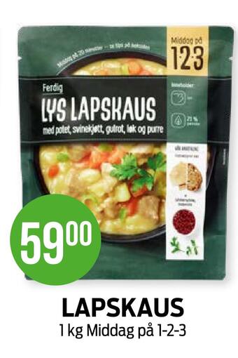 Kiwi Lapskaus tilbud