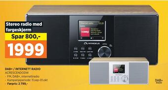 POWER Dab+ / internett radio tilbud