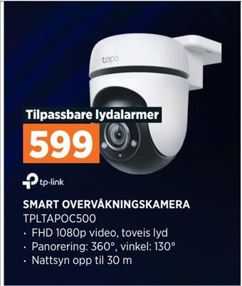 POWER Smart overvåkningskamera tilbud