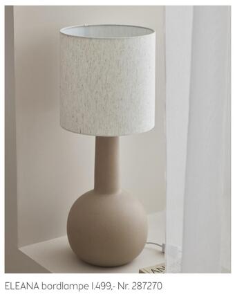 Bohus Eleana bordlampe tilbud