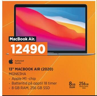 POWER 13 macbook air (2020) tilbud