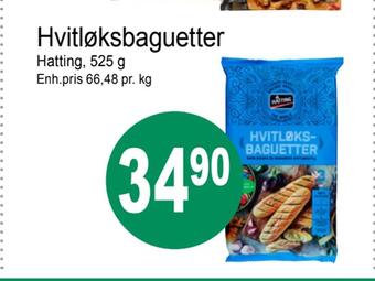 Joker Hvitløksbaguetter tilbud